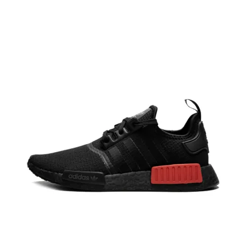 Adidas NMD R1 Core Black Lush Red