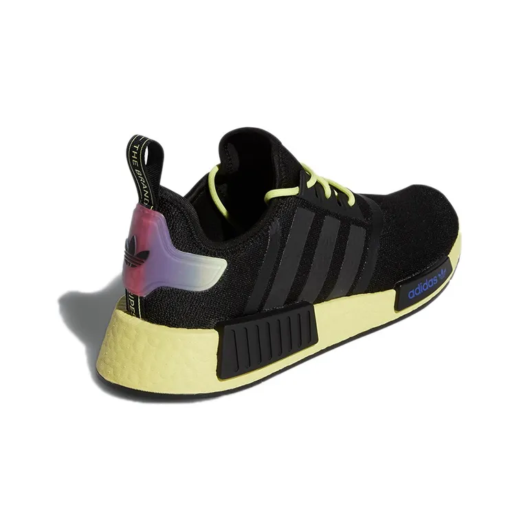 Adidas Originals Nmd R1 Pulse Yellow Core Black-3