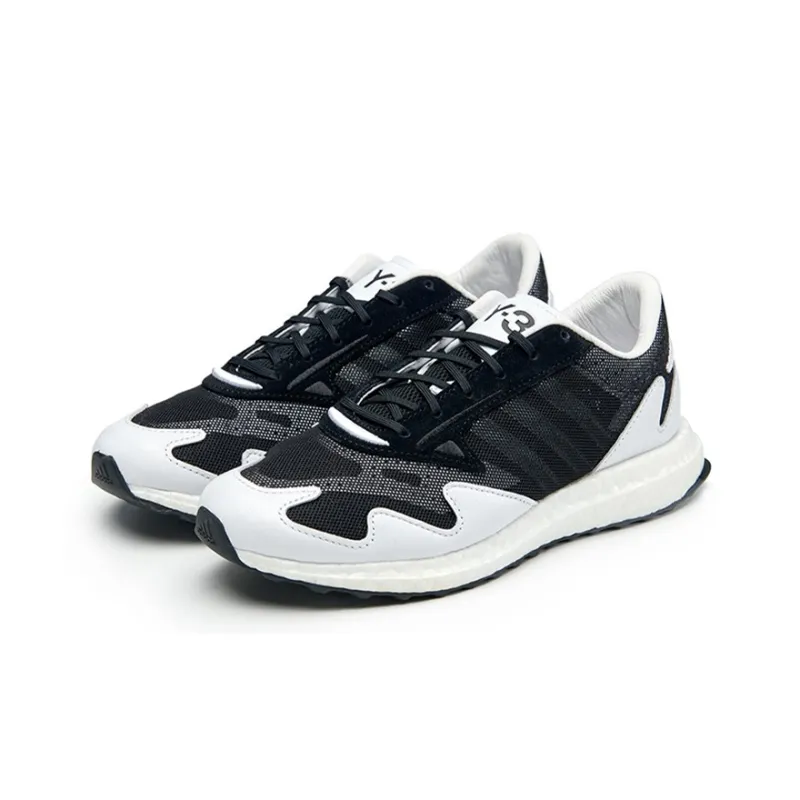 Rhisu Run Y 3 'Black White'-2
