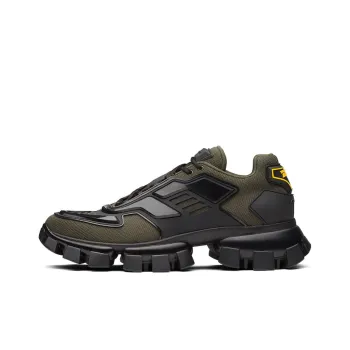 PRADA Cloudbust Thunder Non slip Lightweight Low Top Casual Shoes Men's Army Green