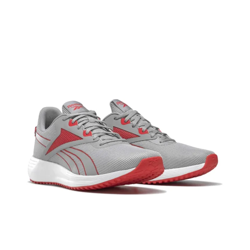 Reebok Lite Plus 3 Casual Shoes Men Low-Top Gray/Red/White-2