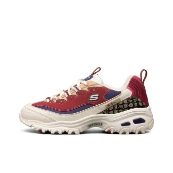 Skechers D'lites 2021 New Year White/Red Women's