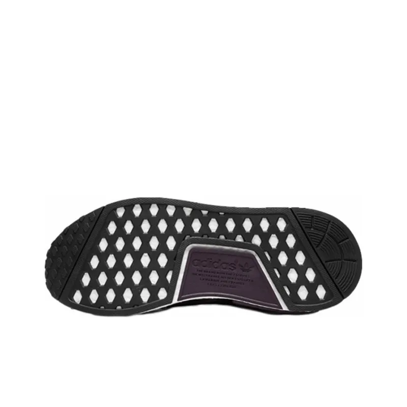 Adidas Nmd R1 Maroon Suede Women's-4