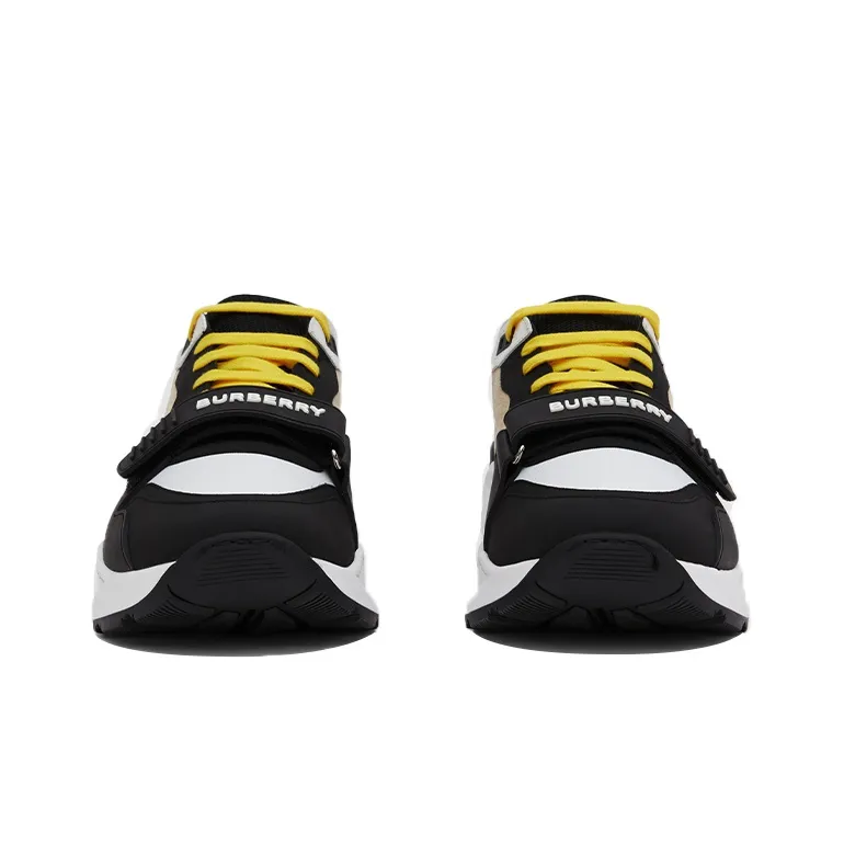 Burberry Panelled Low-Top Sneakers-2