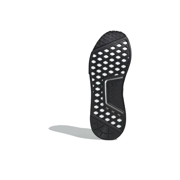 Adidas Originals Nmd R1 Core Black Solar Red Line-4