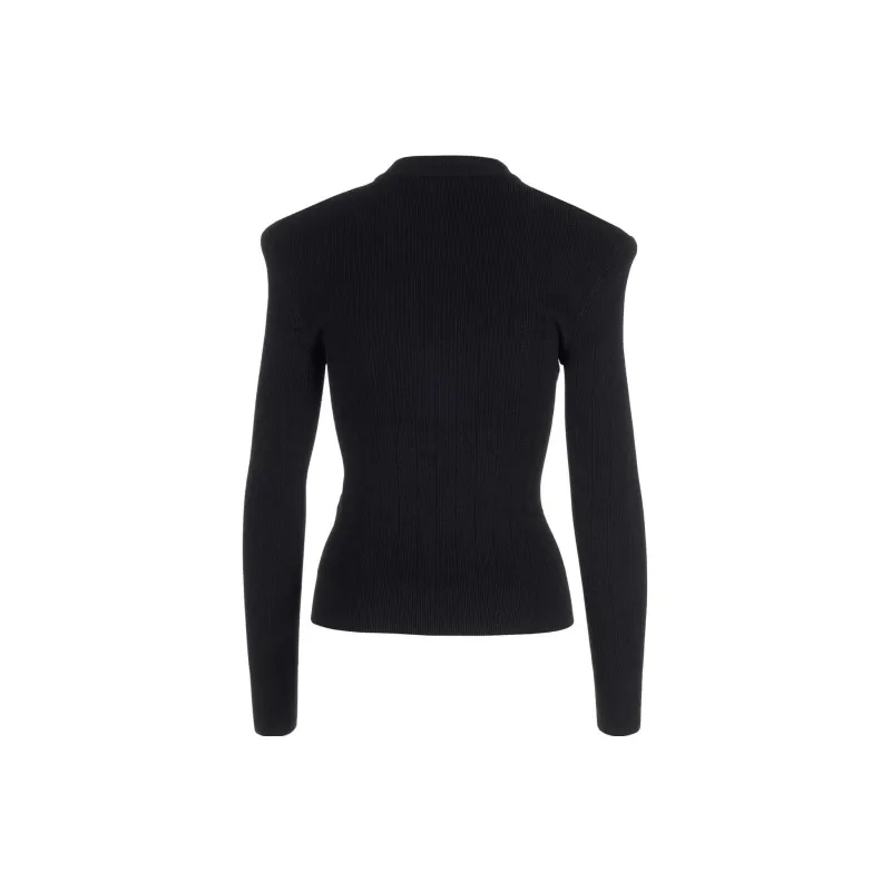 BALMAIN Shoulder pad Sweater-1