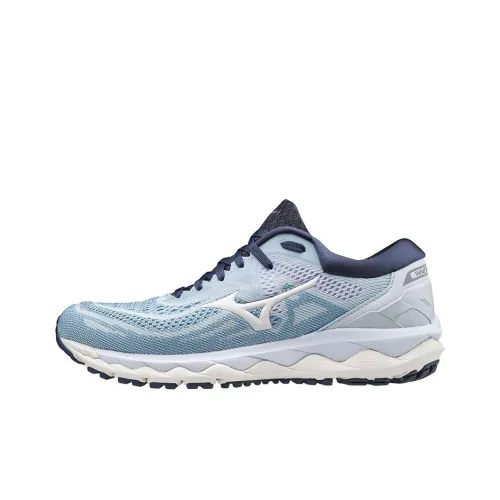 Mizuno Wave Sky 4 Casual Shoes Women's Low-Top Blue/White