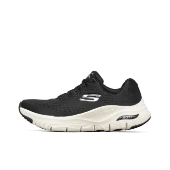 Skechers Arch Fit Sneakers Black/White Women's