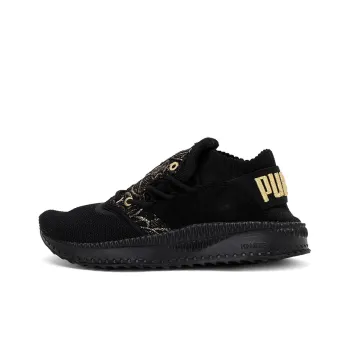 PUMA Tsugi Low Running Shoes Black/Gold Women's