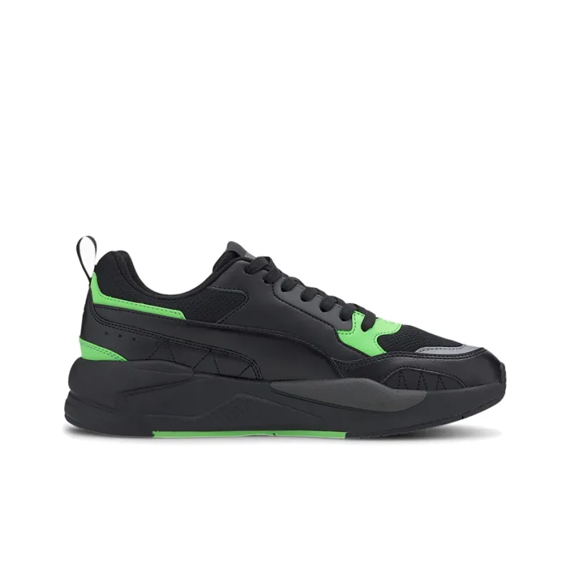PUMA X Ray 2 Square 'Black Elektro Green'-1