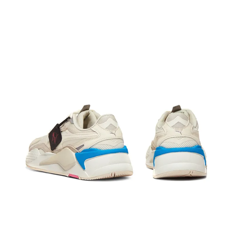 PUMA RS X Casual Shoes Unisex Low Top White Blue-3