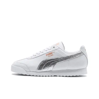 PUMA Roma Bio Hacking Durable Cushioning Low-Top Casual Shoes Women's White