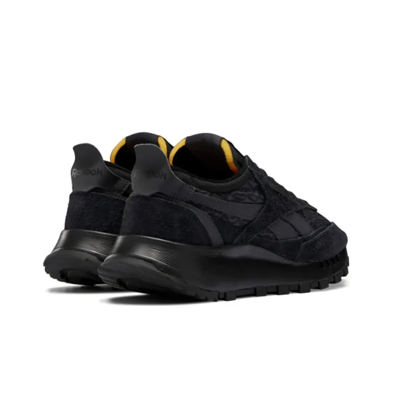 Reebok Classic Leather Legacy Shock Absorption Shoes/Sneakers Unisex Black-4