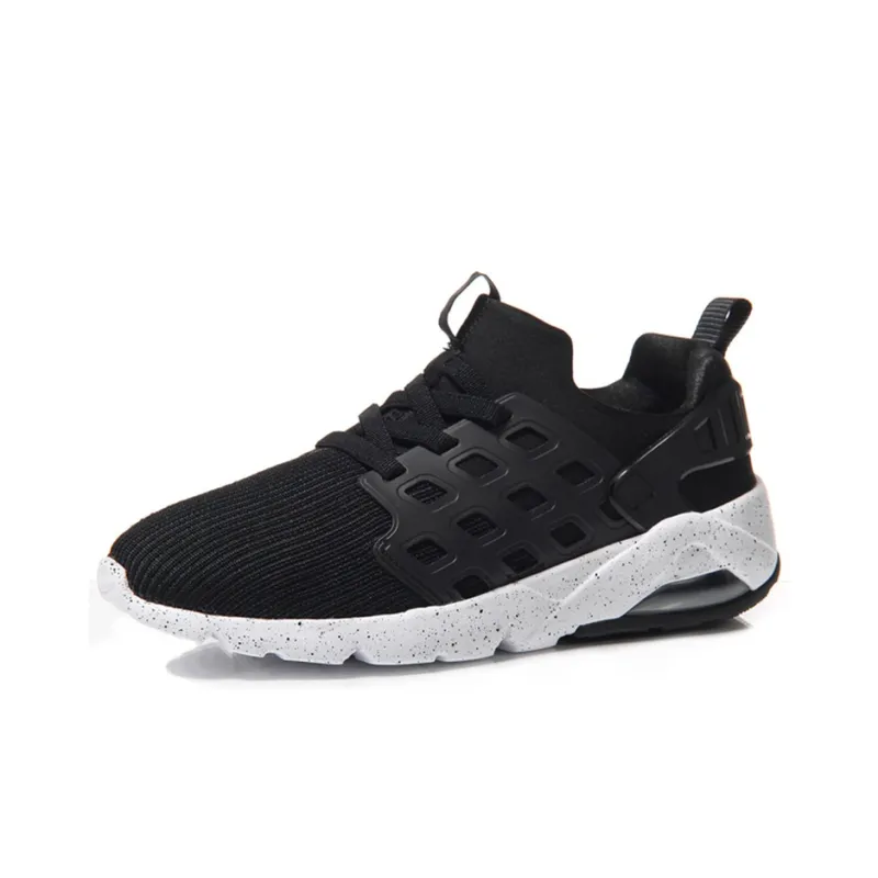 LINING Bubble Casual Shoes Women's Low Top Black/White-2
