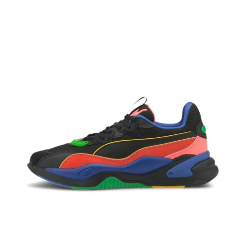 PUMA RS-2K Casual Shoes Unisex Low-Top Black/Blue/Red/Green