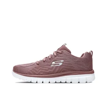 Skechers Graceful Get Connected Pink White Women's