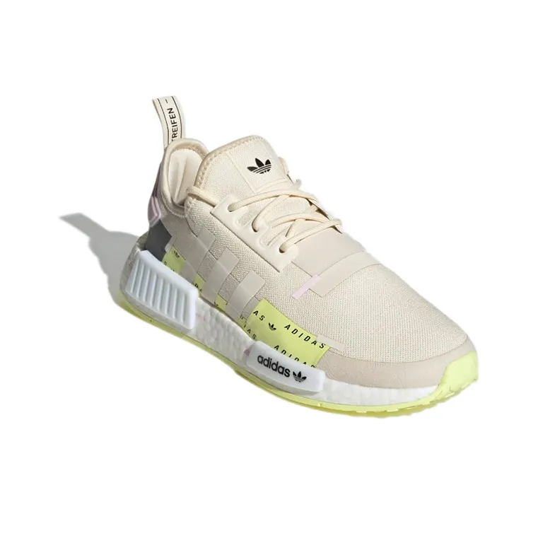 Adidas Nmd R1 Wonder White Pulse Yellow Pink Women's-2