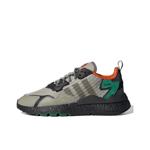 Adidas Nite Jogger Sesame Black Bold Green