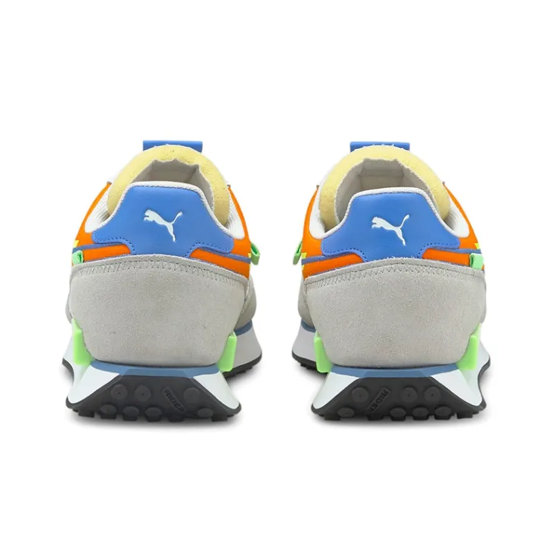 PUMA Future Rider Twofold Sd Pop White Carrot Women's-3