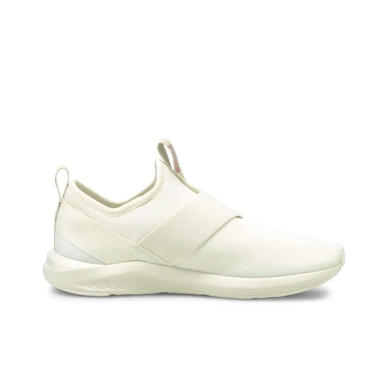PUMA Prowl Slip On Animal Running Shoes White Women's-1