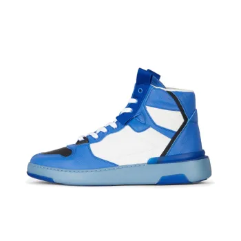 Givenchy Casual Shoes Men High-Top White/Blue Color