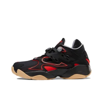 Reebok Pump Court Black Red Gum