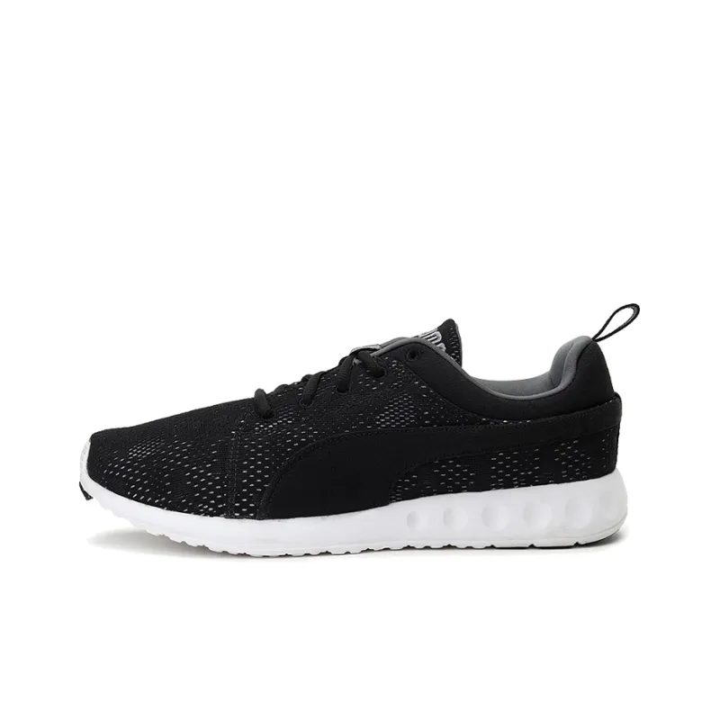 PUMA Carson Runner Camo Mesh Idp Low Running Shoes Black/White-0