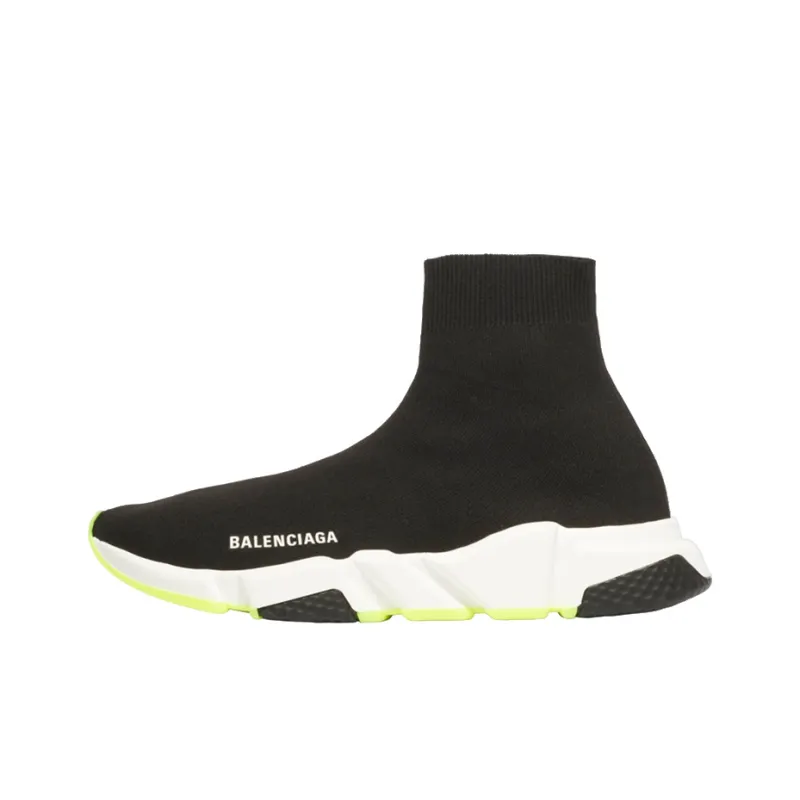 Balenciaga Speed Trainer Black Yellow 2019-0