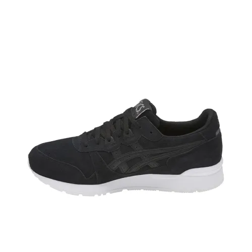 Asics Gel Lyte Abrasion Resistant Low Top Casual Shoes Men's Black Gray