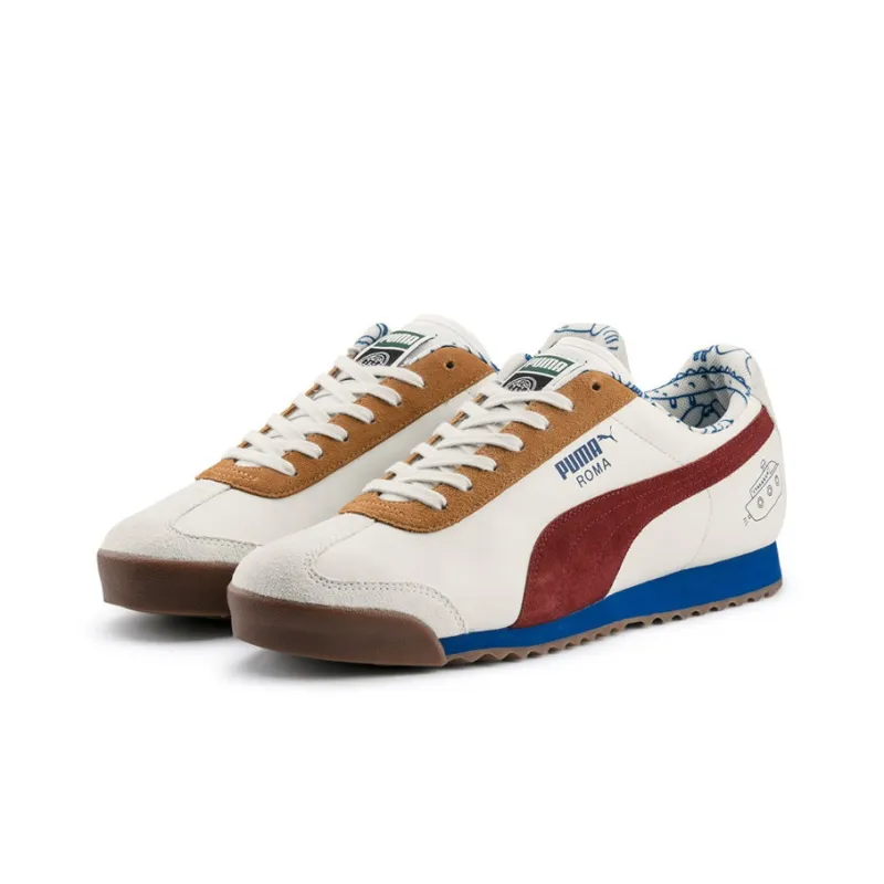 PUMA Tyakasha Roma 'White Crimson Yellow'-2