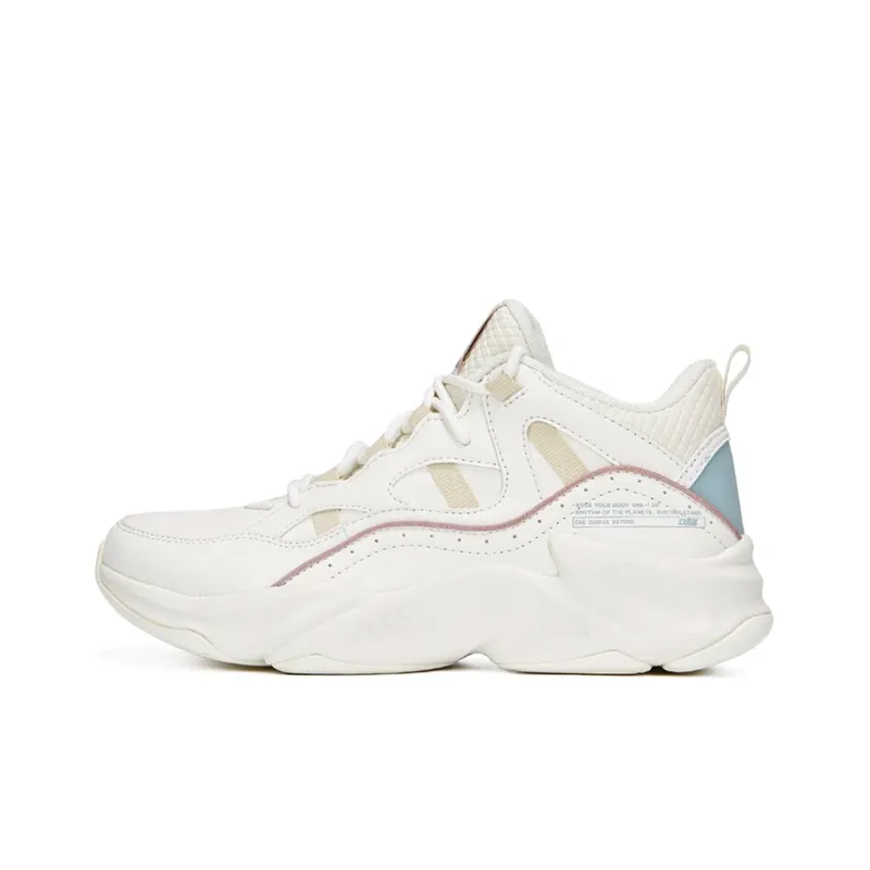361° Liaoyuan Low Top Casual Shoes Women's White Green-0