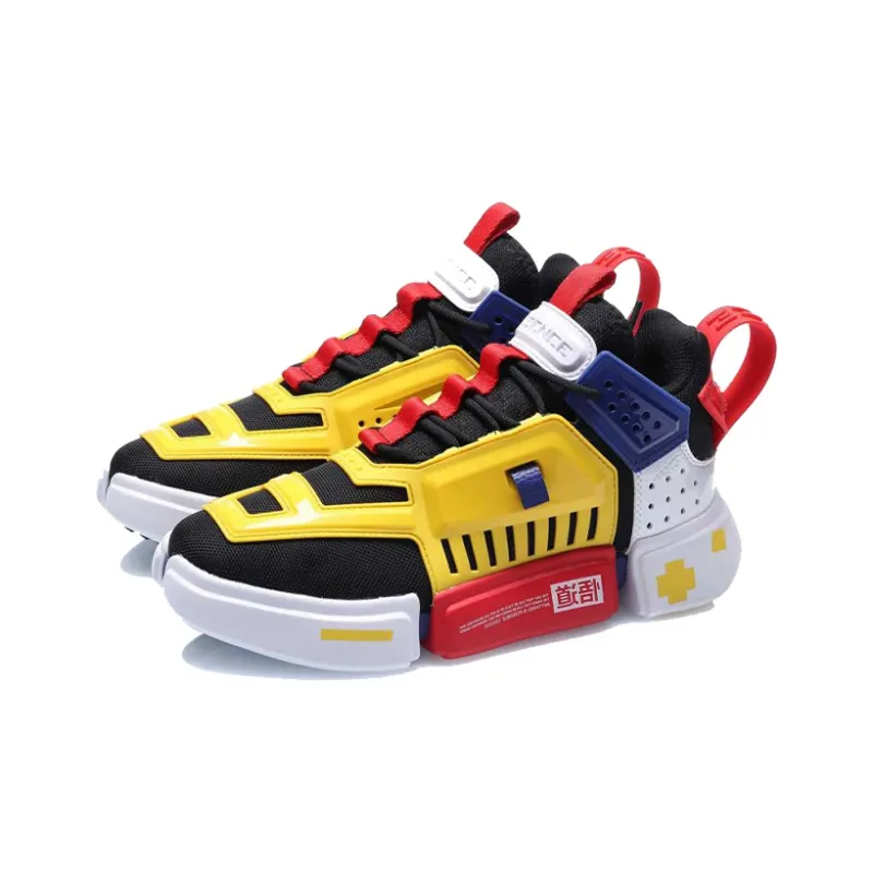 LiNing Enlightenment Shock Absorbers With Slip Resistant And Abrasion Resistant Properties Low Top Casual Shoes Women's-2