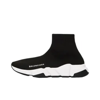 Balenciaga Speed Sneaker Black White Sole Women's