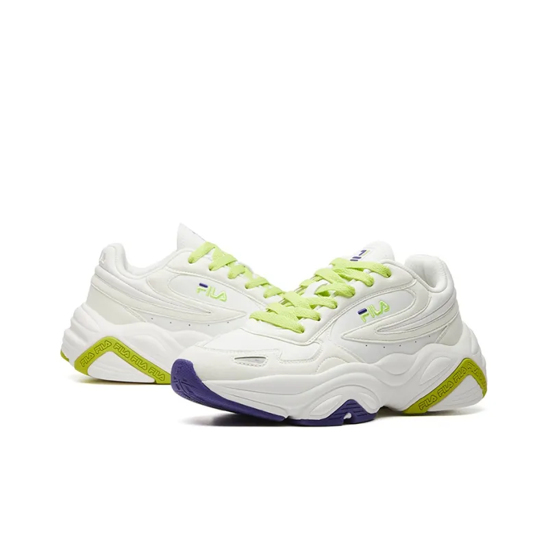 FILA Morden Chic FMC 'White Yellow' Women's-3
