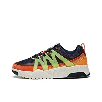 OC x Anta Life Collection Low Top Casual Shoes Men's Blue Red Orange