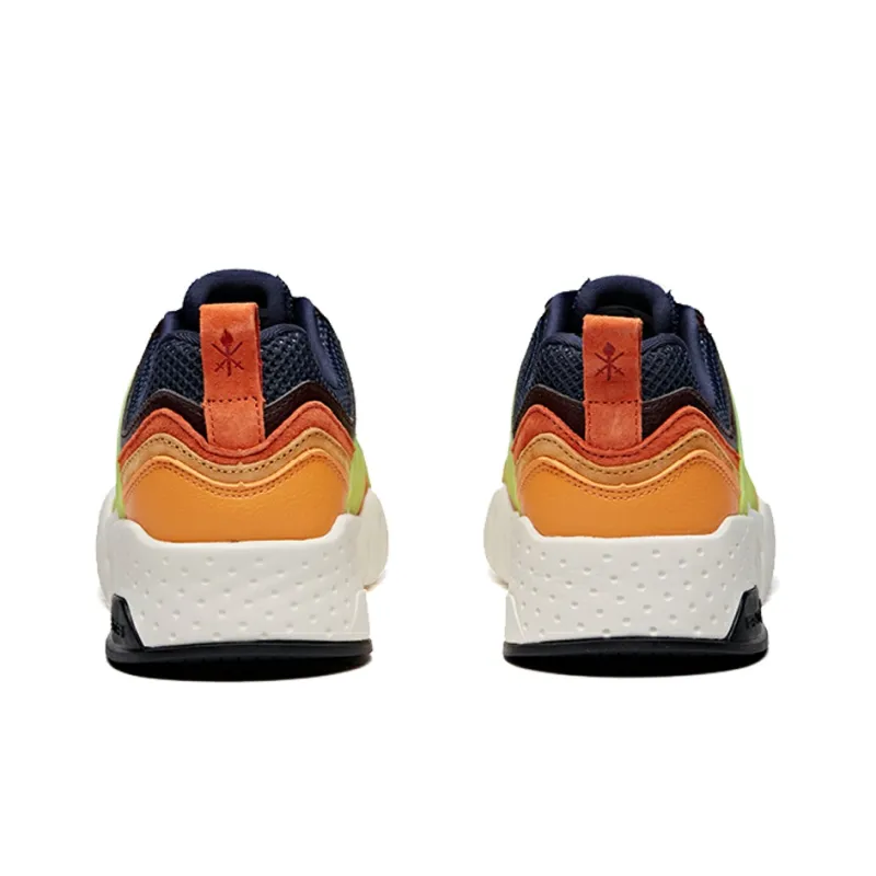 OC x Anta Life Collection Low Top Casual Shoes Men's Blue Red Orange-3