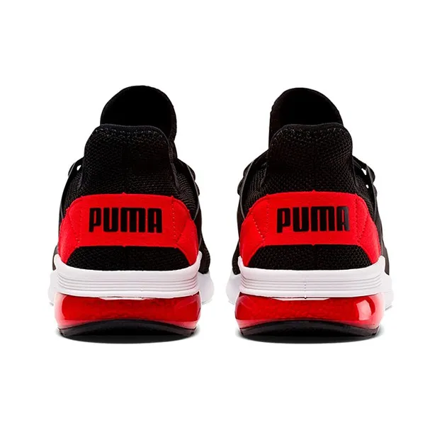 PUMA Electron Street Low top Running Shoes Black/Red-3