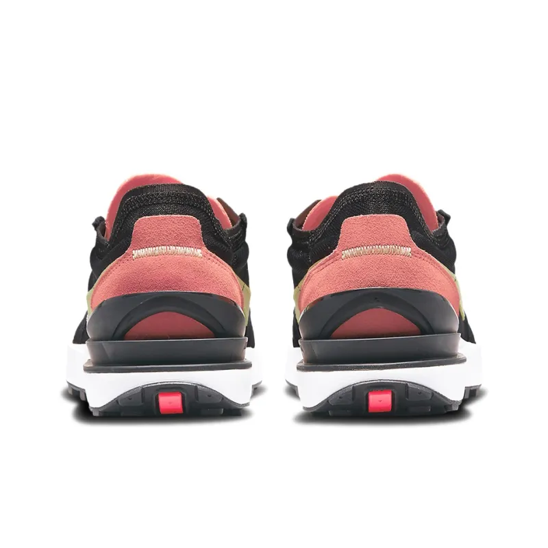Nike Waffle One Black Lime Ice Magic Ember Women's-4