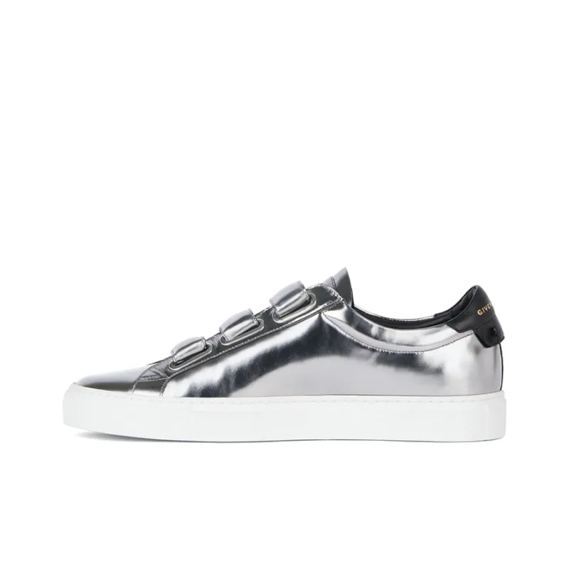 GIVENCHY Urban Street Anti-Slip And Wear-Resistant Lightweight Breathable Cushioning Low-Top Casual Shoes Men's Silver-0