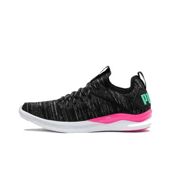 PUMA Ignite Flash Evoknit 'Black Pink' Women's