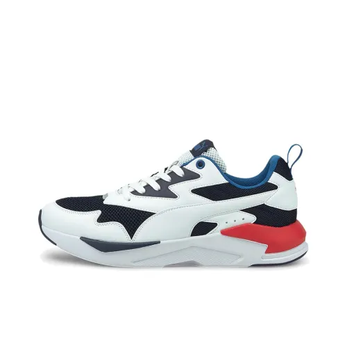 PUMA X-RAY Casual Shoes Unisex Low-Top Black/White/Red/Blue