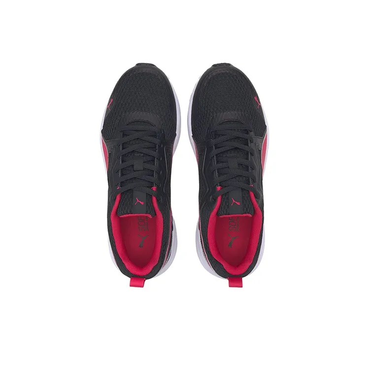 PUMA Pure Jogger Casual Shoes Unisex Low-Top Black/Red/White/Silver-2