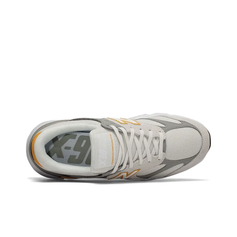 New Balance X 90 GreyWhite GreyWhite 'Gray White Yellow' Women's-3