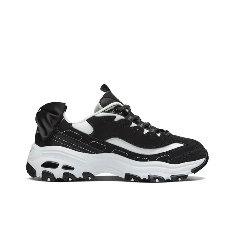 Skechers D Lites 1.0 Running Shoes 'Black White' Women's-1