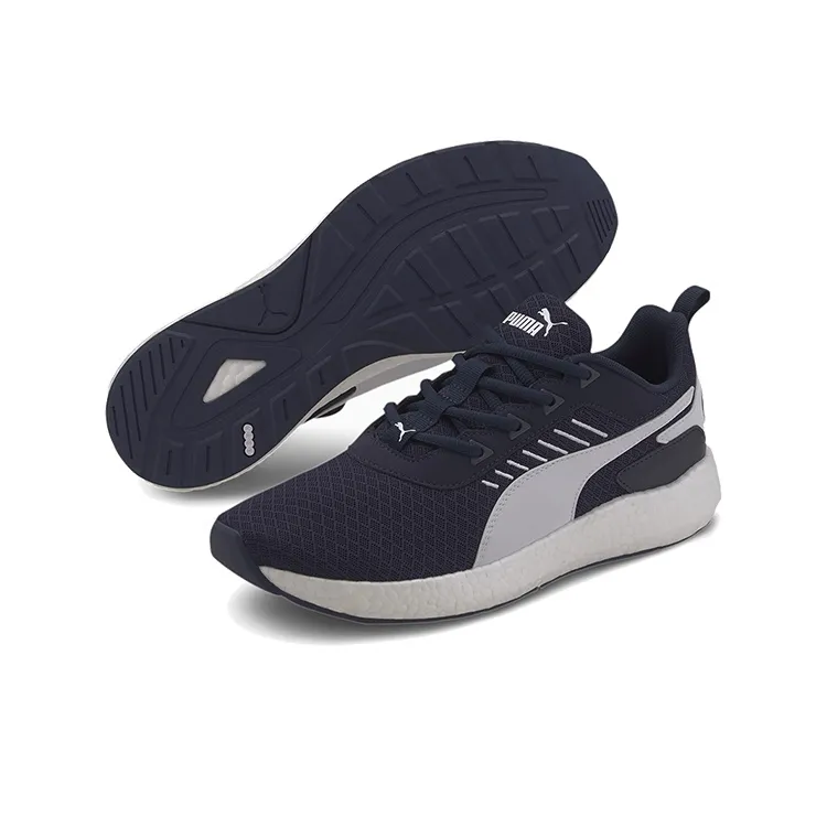 PUMA Elate Nrgy Blue/Grey Low Sneakers-4