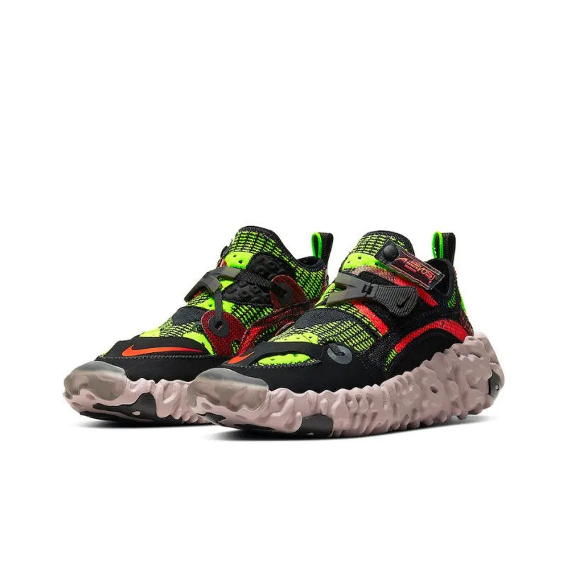 Nike Ispa Overreact Black Red Volt-2