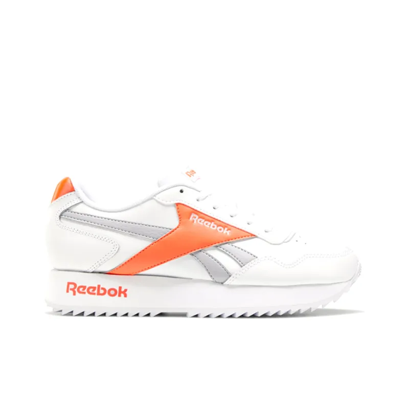 Reebok Royal Glide 'Ripple Double White Orange' Women's-1