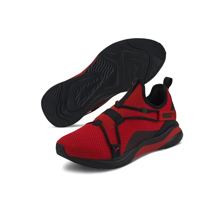 PUMA Softride Rift Slip on 'Black Red'-4
