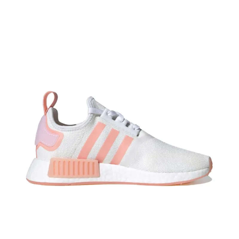 Adidas Nmd R1 White Haze Coral Women's-1