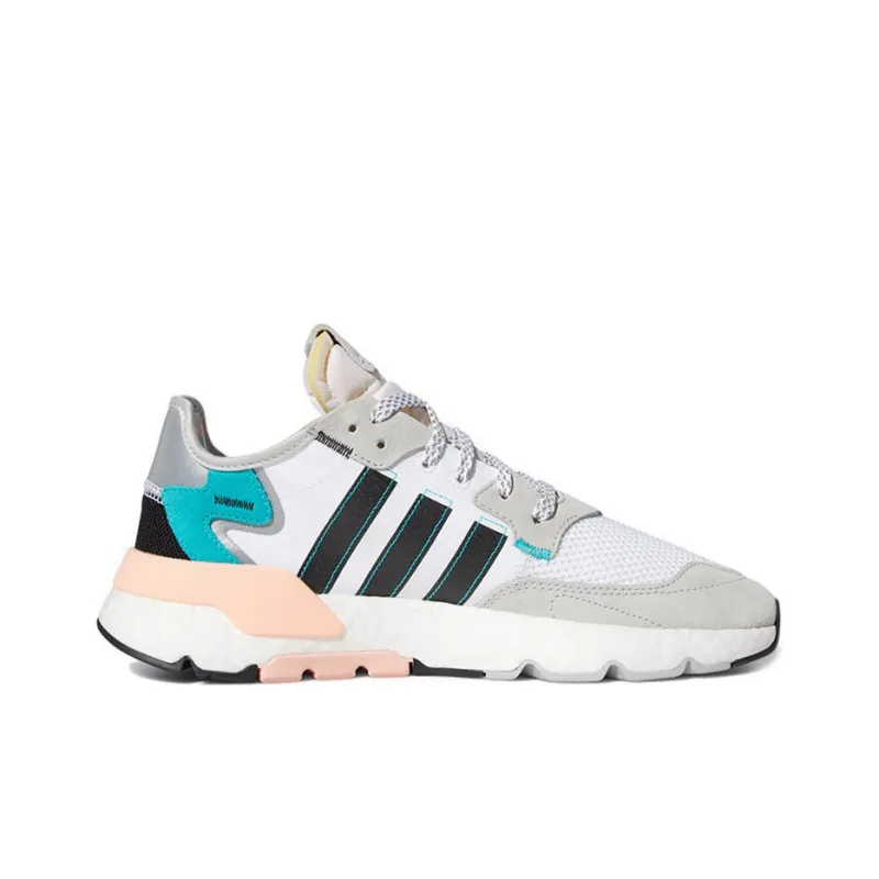 Adidas Nite Jogger White Hi Res Aqua-1